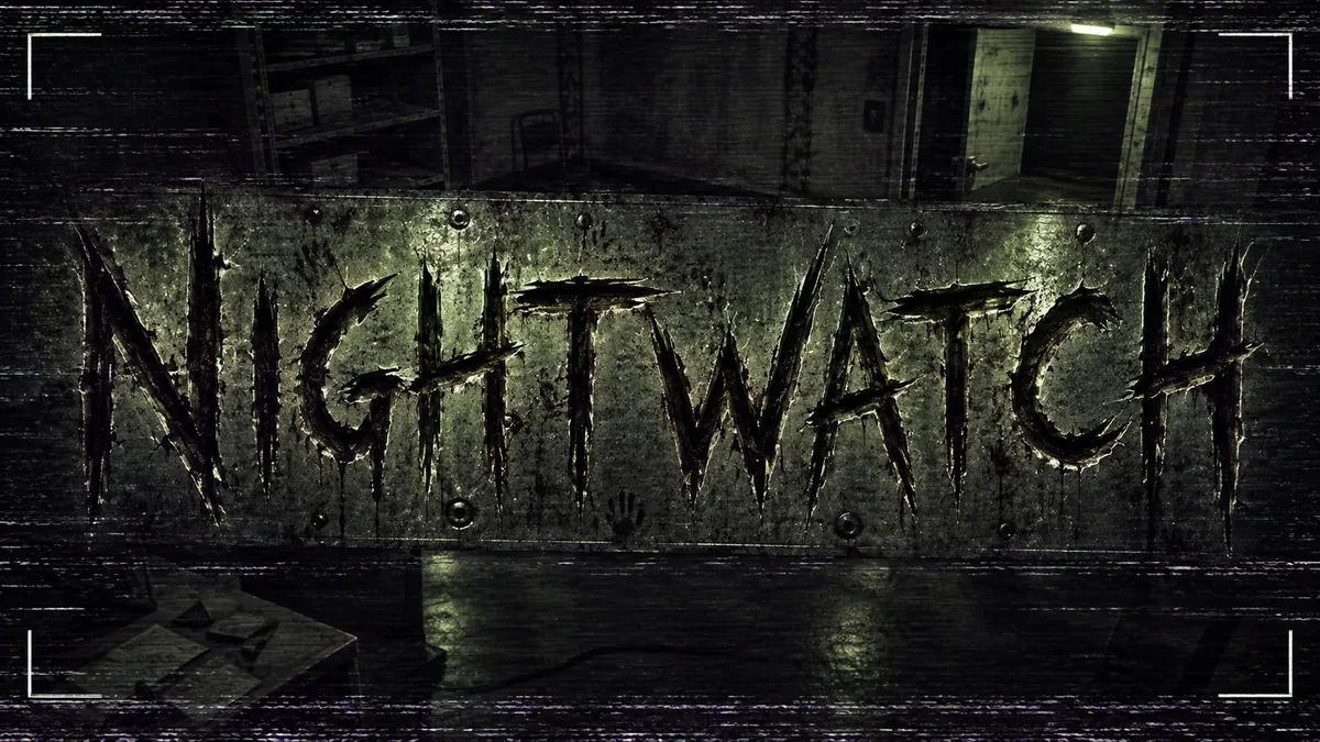 "Nightwatch" rendered with the FNAF Font